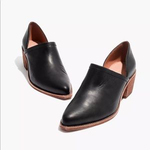 NWOT Madewell Brady Lowcut Black Bootie Size 8